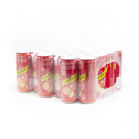 SCHWEPPES AGRUMES 24 X 33CL